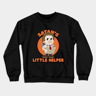 Satan's little helper Crewneck Sweatshirt